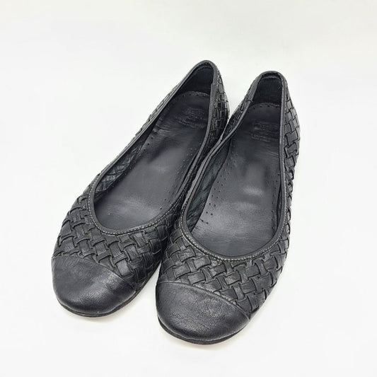 Calzoleria Toscana Hand Crafted Leather Flats 41 EU