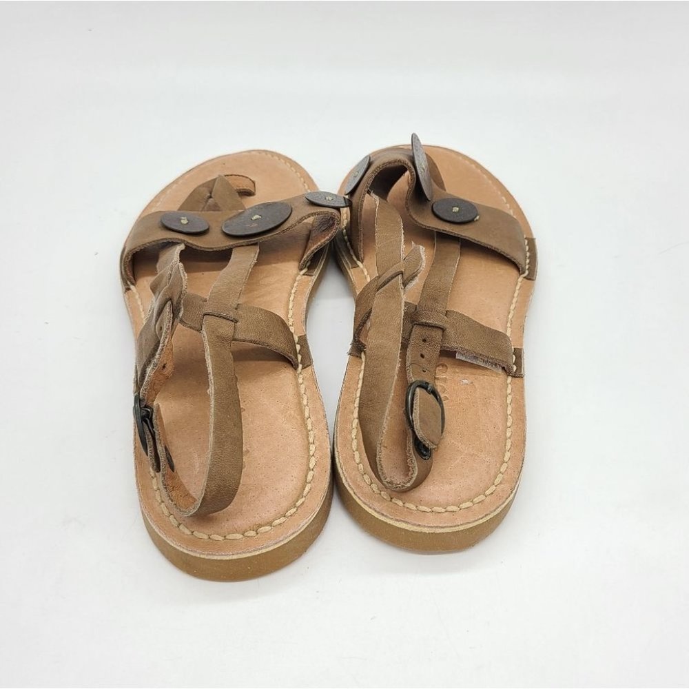 Kickers Leather Sling Back Sandals