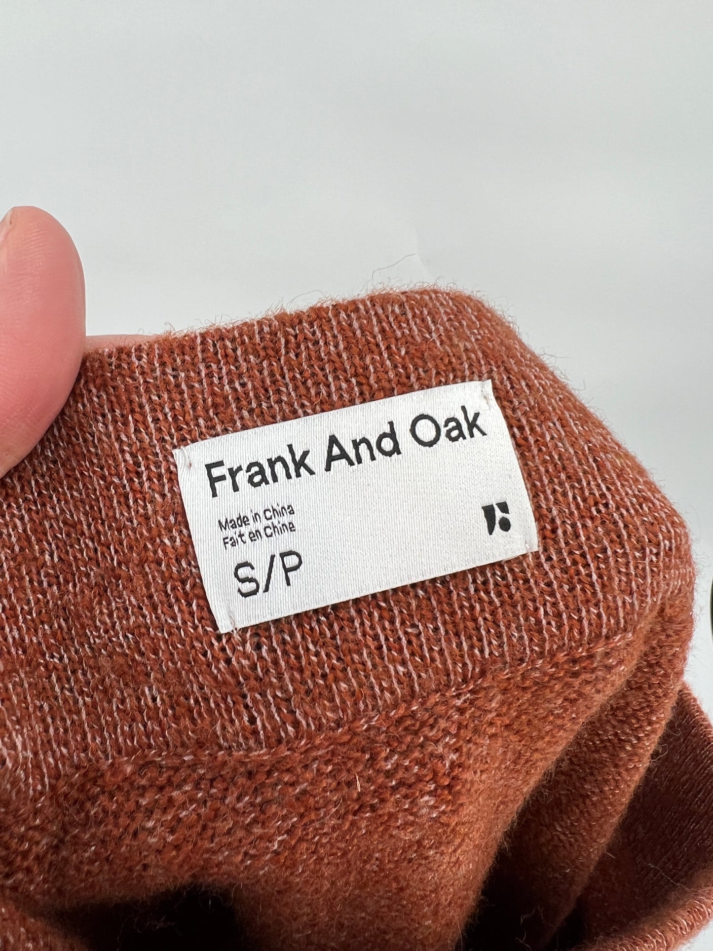 Frank and Oak Recycled Wool Wrap Midi Skirt